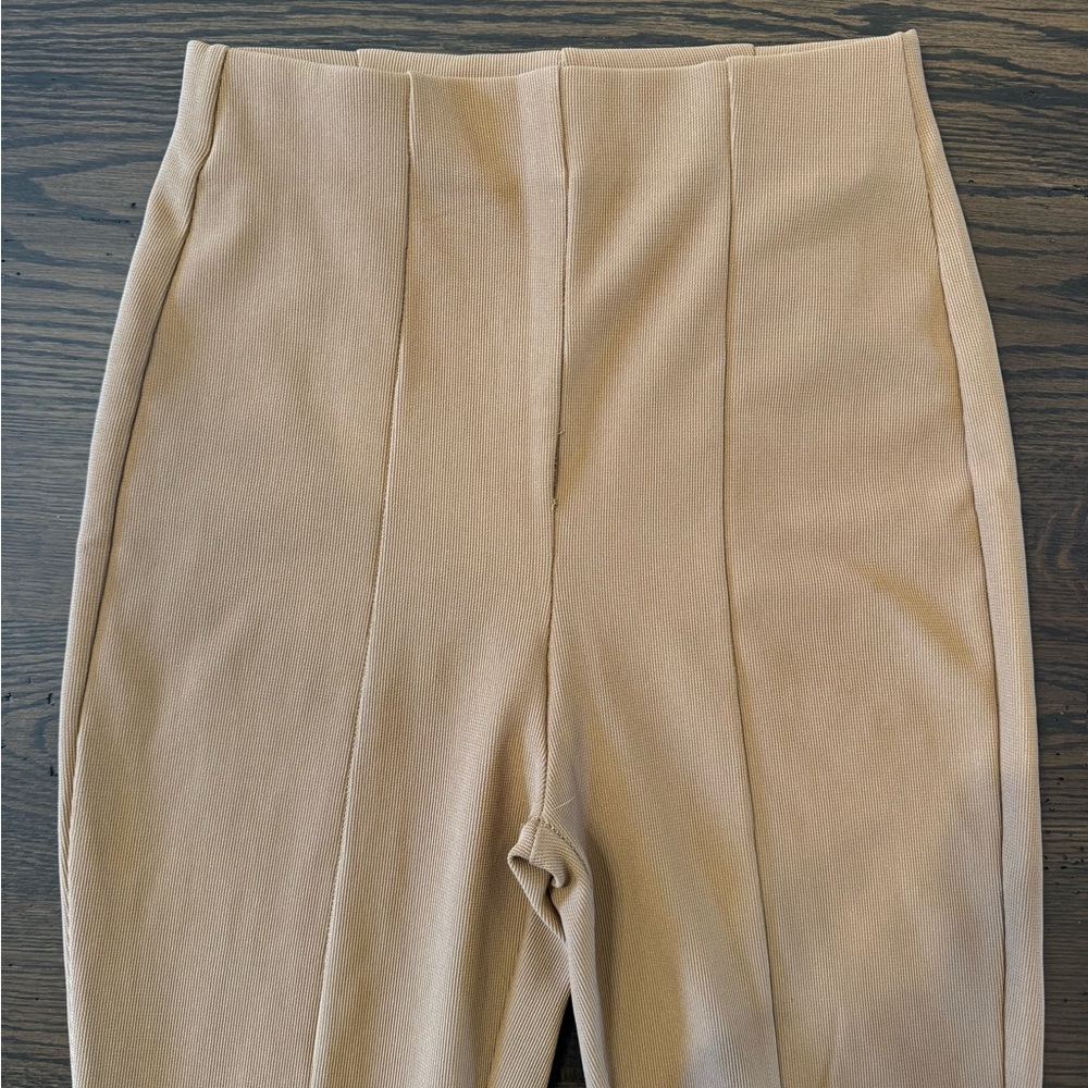 Zara High-Waisted Pants Riding Style Pants - Picture 4 of 5